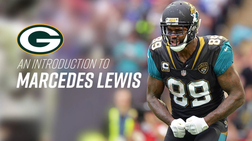 Introducing Marcdes Lewis to the Green Bay Packers